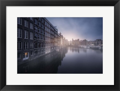 Framed Amsterdam Morning III Print