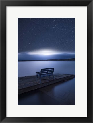 Framed Galactic Impact Print