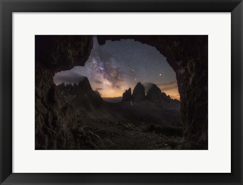 Framed Night Sky Print