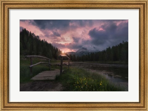 Framed Bridge Print