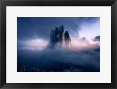 Framed Above the Clouds Print