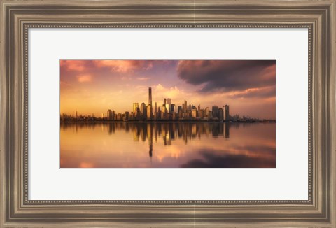 Framed Manhattan Print