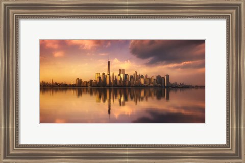 Framed Manhattan Print