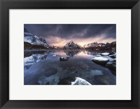 Framed Winter Light Print