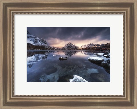 Framed Winter Light Print