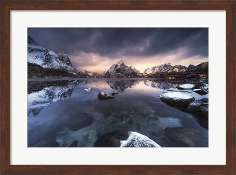 Framed Winter Light Print