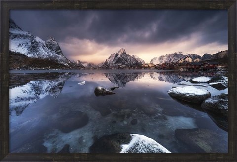 Framed Winter Light Print