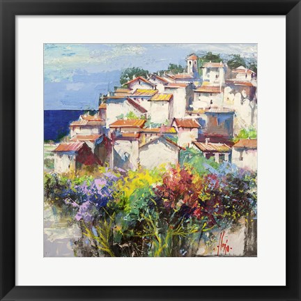 Framed Borgo sul Mare II Print