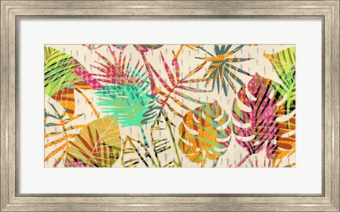Framed Palm Festoon Print