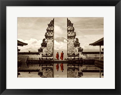 Framed Gates of Heaven, Bali Print