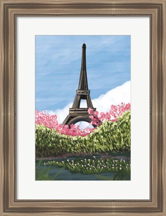 Framed Take Me to Paris Print