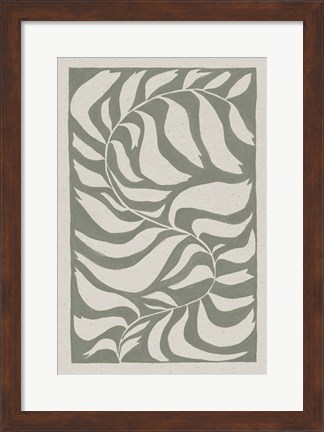 Framed Winding Vine Print