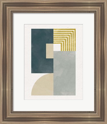 Framed Deco Glam II Print