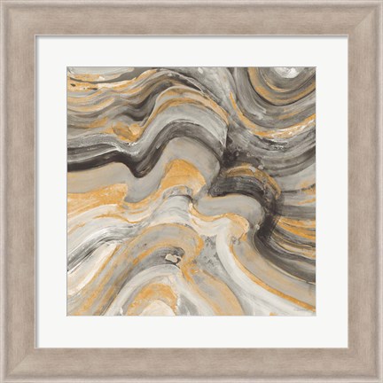 Framed Floating Lava Autumn Print