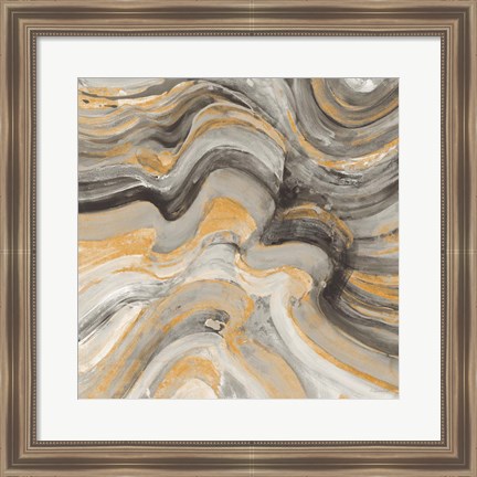 Framed Floating Lava Autumn Print