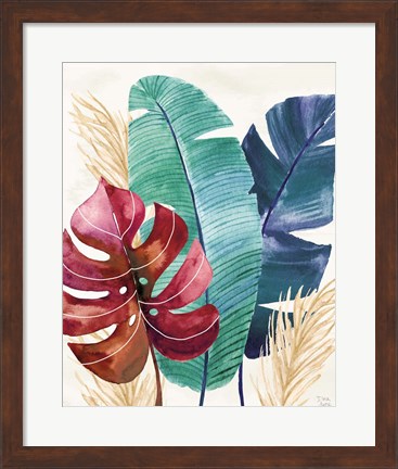 Framed Tropics III Print