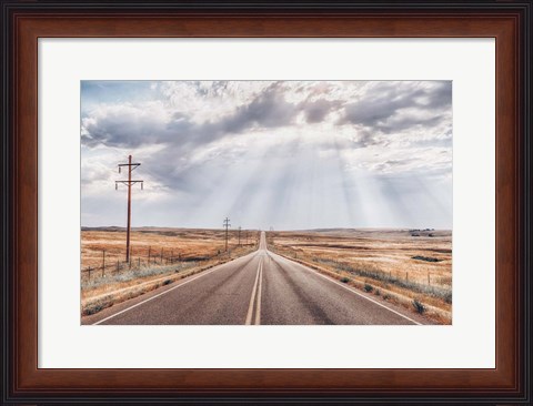 Framed Montana Skies Print