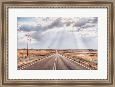 Framed Montana Skies Print