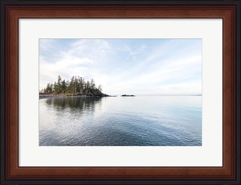 Framed Northwest Islands Print