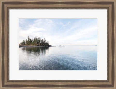 Framed Northwest Islands Print