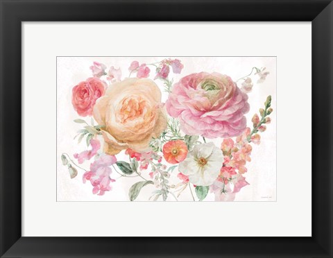 Framed Sorbet Floret I Print