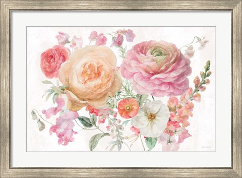 Framed Sorbet Floret I Print