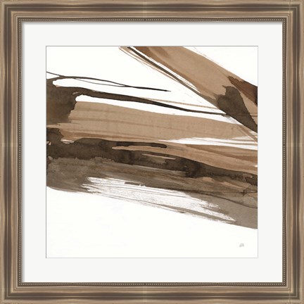 Framed Almost Stripes II Print