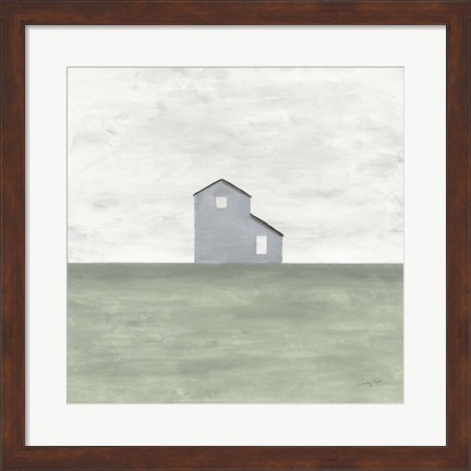 Framed Rural Simplicity I Print