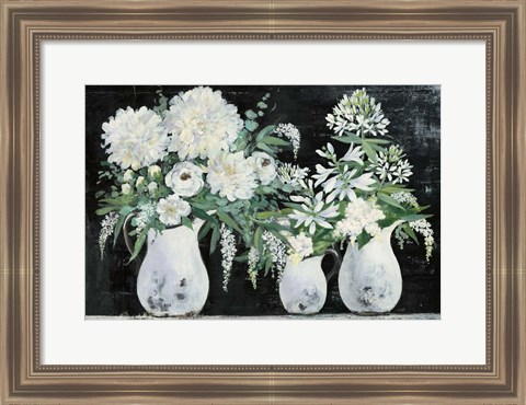 Framed Late Summer Bouquet IV Print