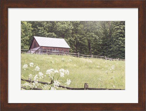 Framed Summer Farm I Print