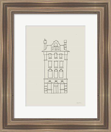 Framed Buildings of London III Print