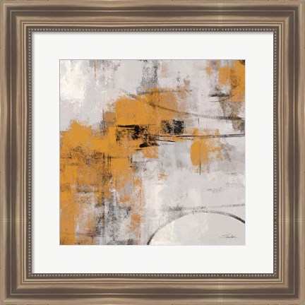 Framed Stone Gardens II Autumn Print