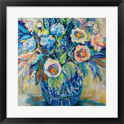 Framed Think Spring Print