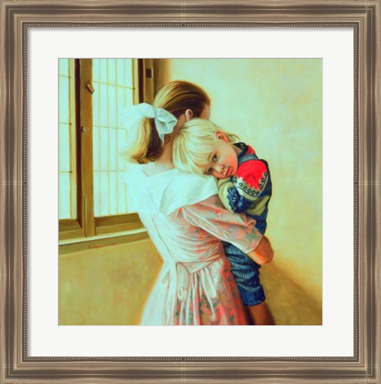 Framed Mothers Love Print