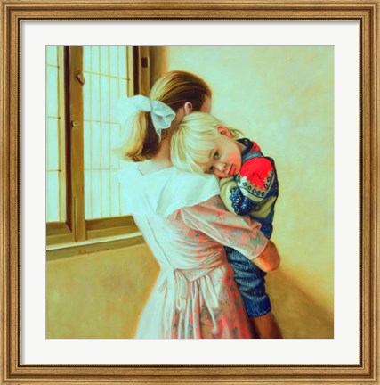 Framed Mothers Love Print