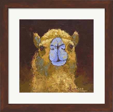 Framed Camel Print