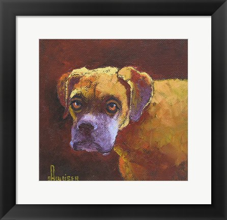 Framed Dog Print