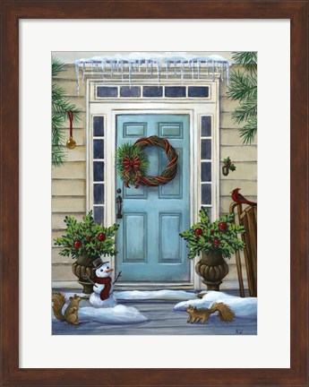 Framed Cheery Threshold II Print