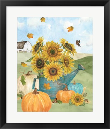 Framed Fall Sunshine IV Print