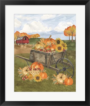 Framed Harvest Season III Print