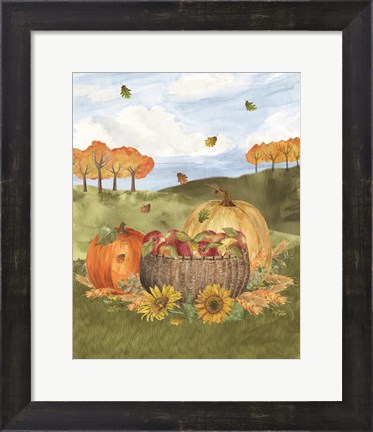 Framed Harvest Season V Print