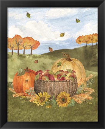 Framed Harvest Season V Print