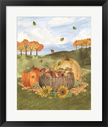 Framed Harvest Season V Print