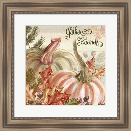 Framed October Symphony II Print