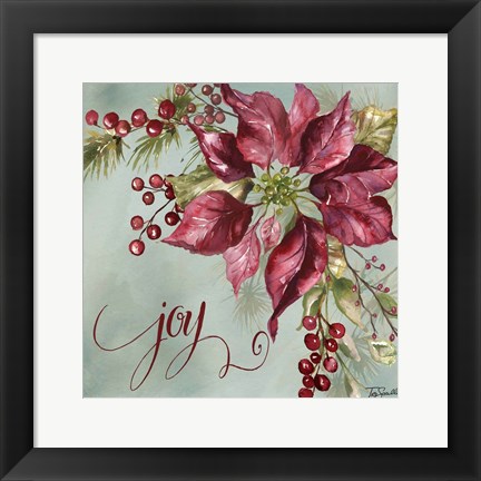 Framed Winter Joy II Print