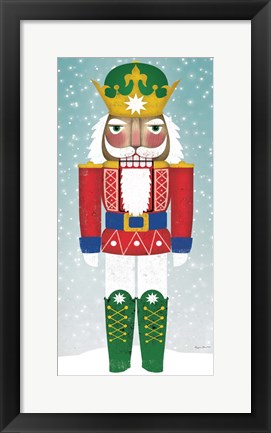 Framed Joyful Nutcracker III Print