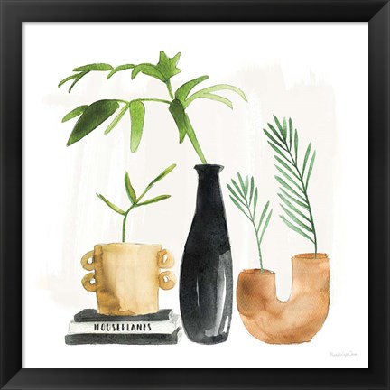 Framed Weekend Plants III Print