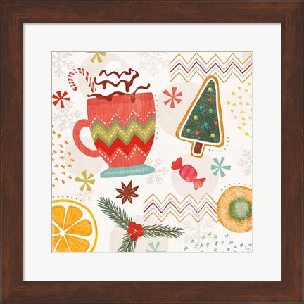 Framed Sweet Treats IV Print