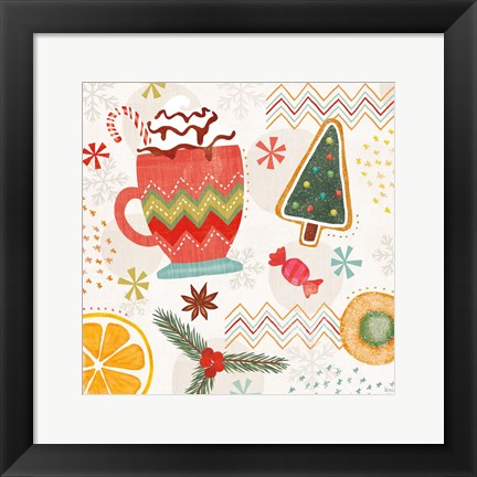 Framed Sweet Treats IV Print