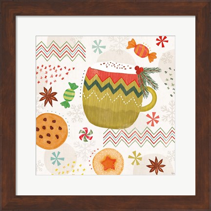 Framed Sweet Treats V Print